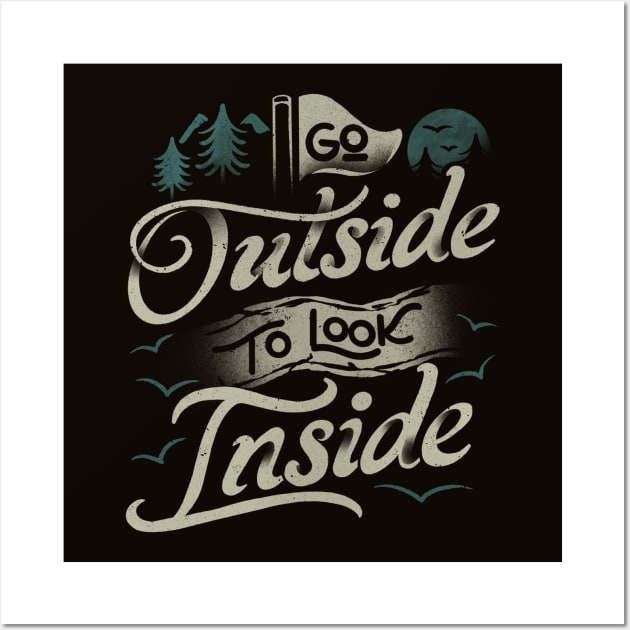 Go Outside To Look Inside II by Tobe Fonseca Wall Art by Tobe_Fonseca